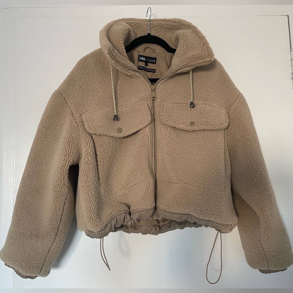 Zara teddy jacket